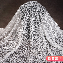 RL277蕾丝面料源头厂家婚纱礼服面料亚马逊服装服饰蕾丝布料布匹
