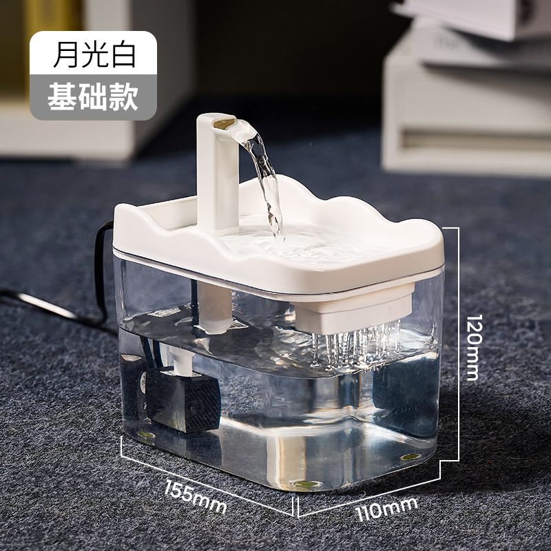 Gran capacidad de filtración de agua viva de circulación automática de bebedores de agua para mascotas perros alimentadores automáticos al por mayor