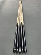 健英黑通台球杆jy03小头杆一体裸杆套装中八黑八台球