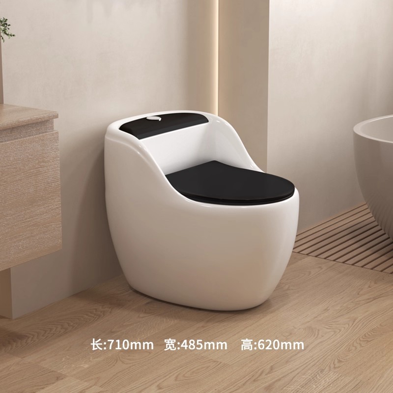 Retro estilo huevo inodoro asiento de inodoro decoración de hotel residencial familiar nuevo inodoro transfronterizo del sudeste asiático