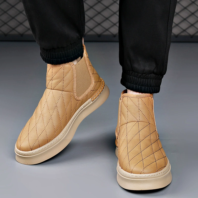 Зимние ботинки Martens, натуральная кожа, с меховой подкладкой, размеры 38–44