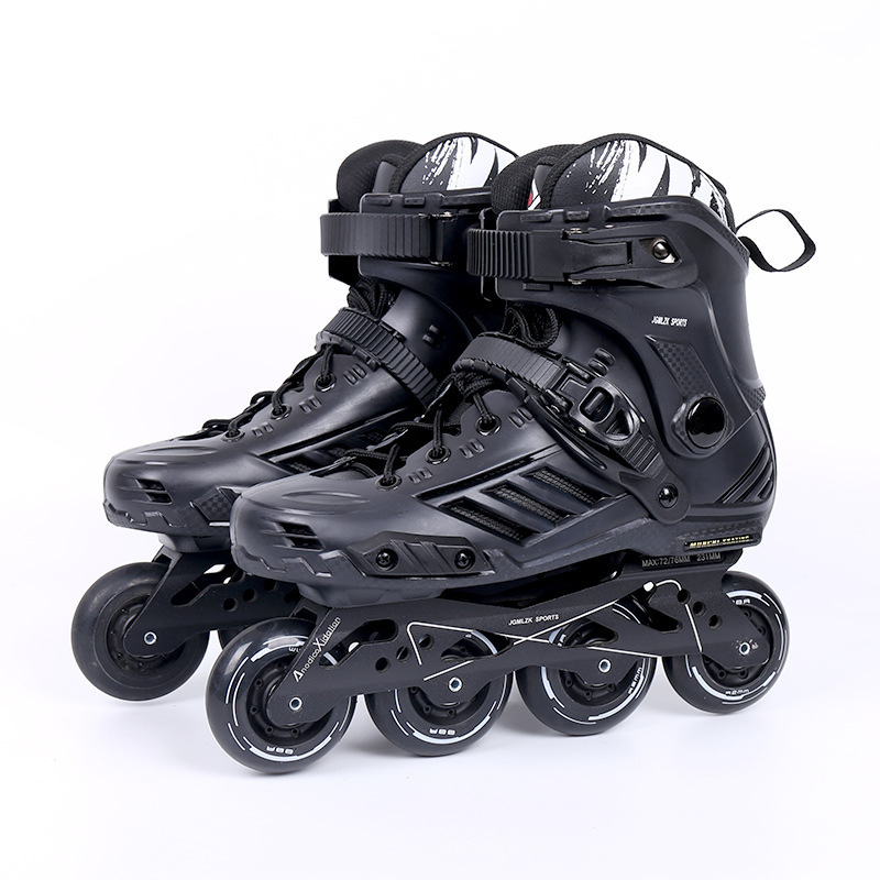 成人专业轮滑鞋初学者女生 大学生溜冰鞋男直排轮旱冰平花2026新