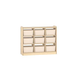 Maple Nine Grid Cabinet