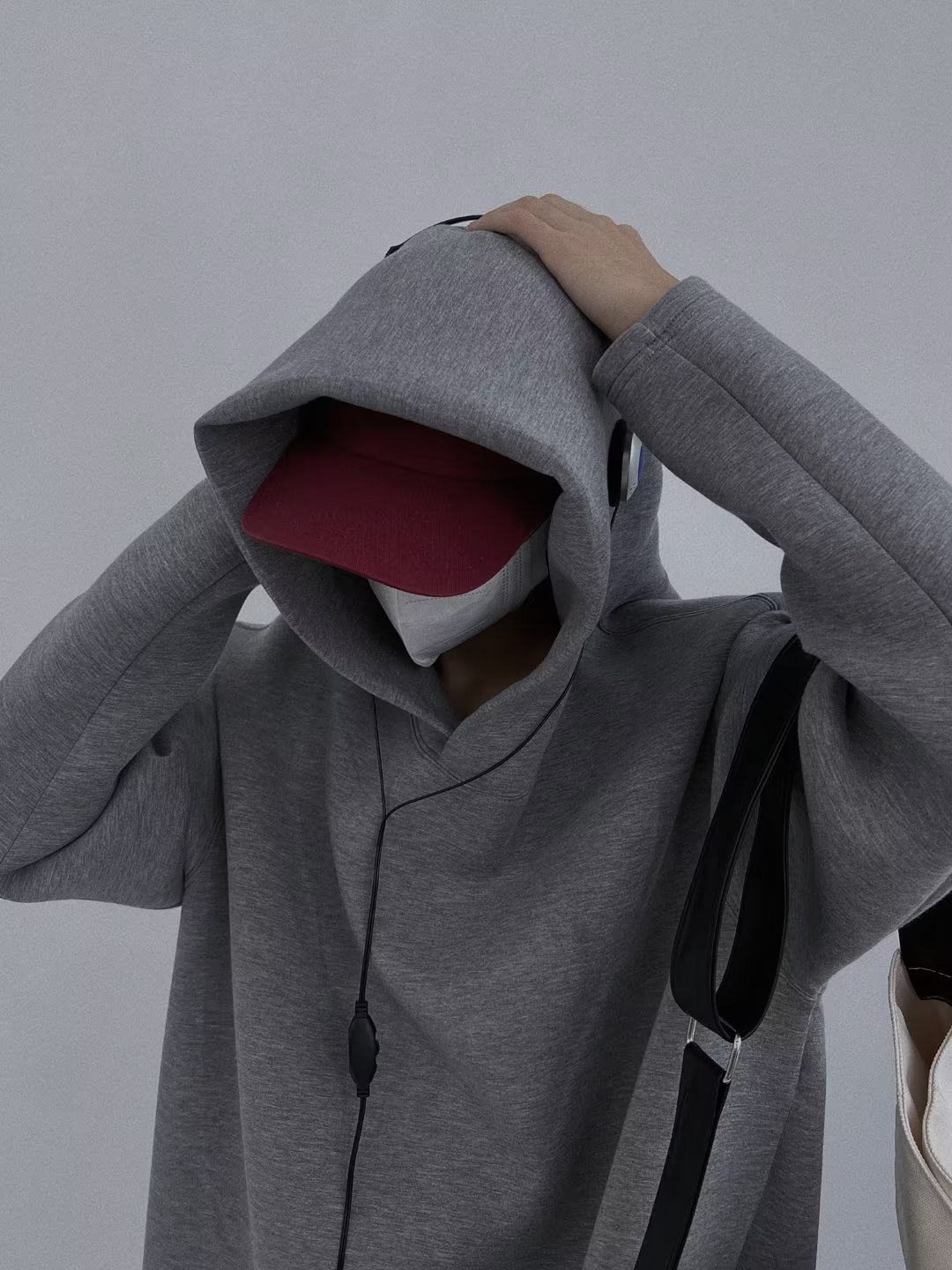 Winter solid design brand hoody