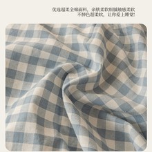 AB面纯棉牛奶绒被套单件冬季加厚全棉珊瑚绒被罩单人150x200x230.