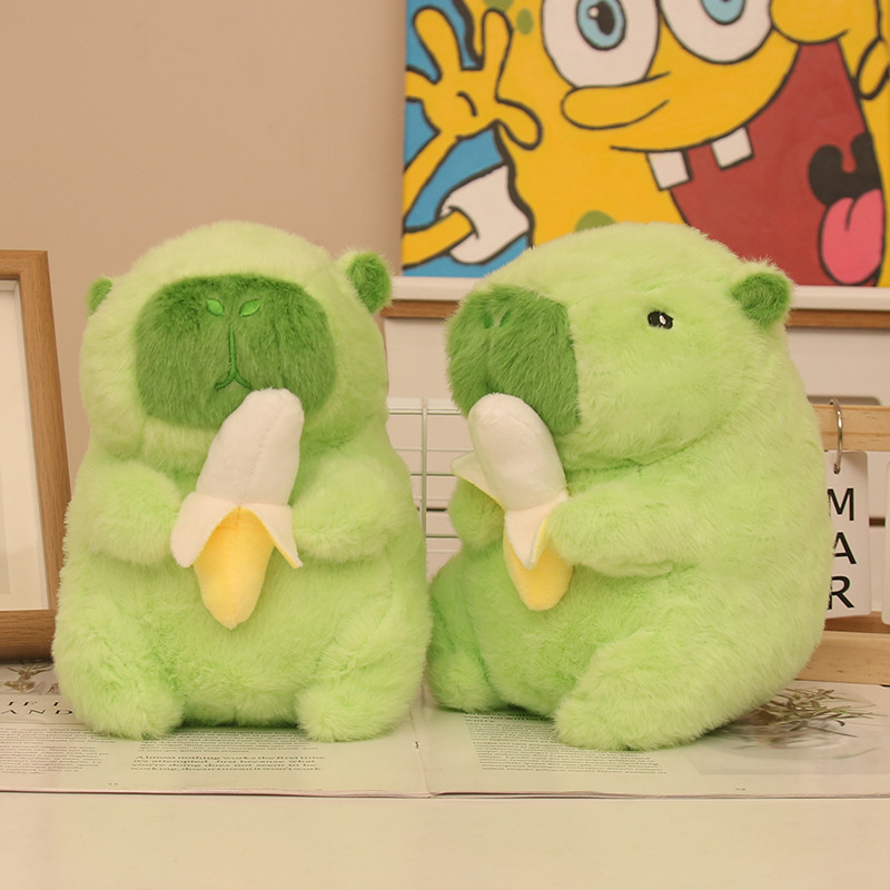 Máquina de muñecas de 8 pulgadas al por mayor, juguetes de peluche, máquina de agarre boutique, muñeca Kapibala, regalo de lanzamiento de boda