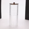 Diamond pattern upper and lower combination—wooden cover