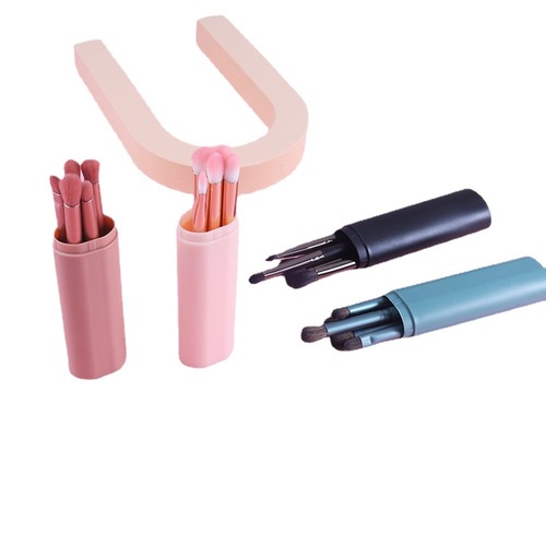 New 5-pack makeup brush set, portable eye shadow brush, eyeliner brush, complete set of makeup brushes for beginners