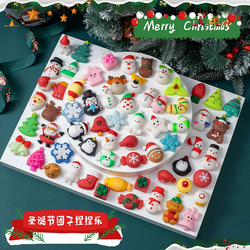 Креативная Рождественская щепотка супер милая Рождественская елка костыли мяч декомпрессионный артефакт фабрика оптом детские маленькие игрушки