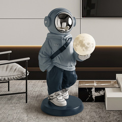 Beihan Meiyu Astronaut Living Room Floor Decorations for Home TV Cabinets – Large-Scale Space Figure Gift for Housewarming, Drop Shipping Available