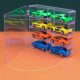 Domeca Car Model Storage Box Toy sports car Storage Cabinet Dustproof Car Storage Display Rack Hot Wheels 1:64