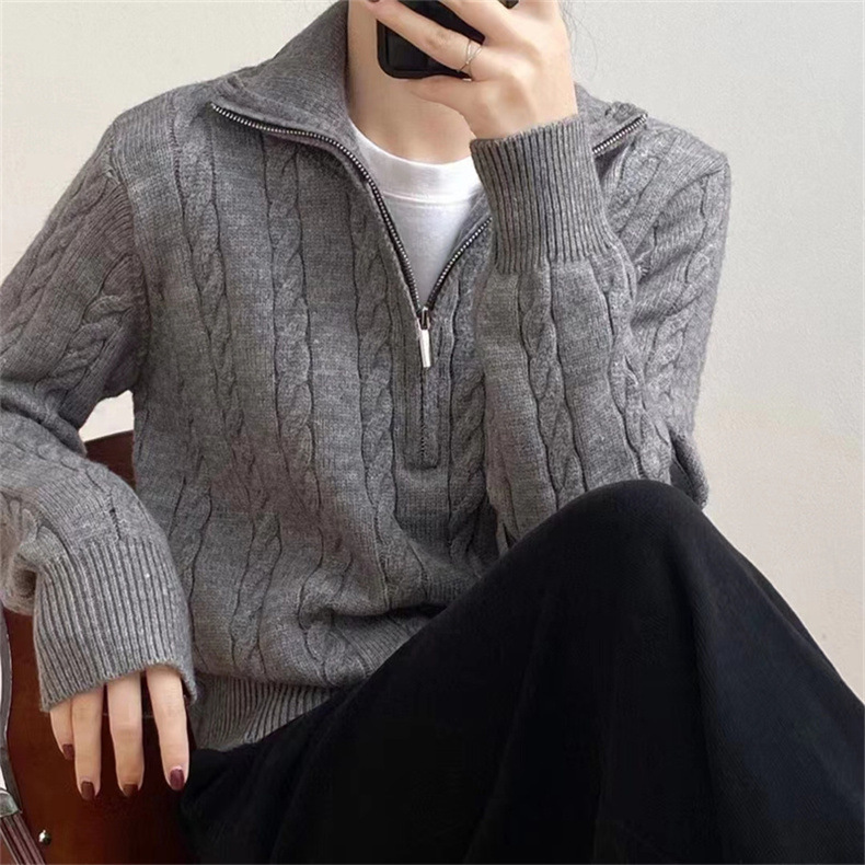 Polyacrylonitrile Fiber, knit Fabric Type Wholesale Women's Casual Solid Color Long Sleeve Sweaters & Cardigans