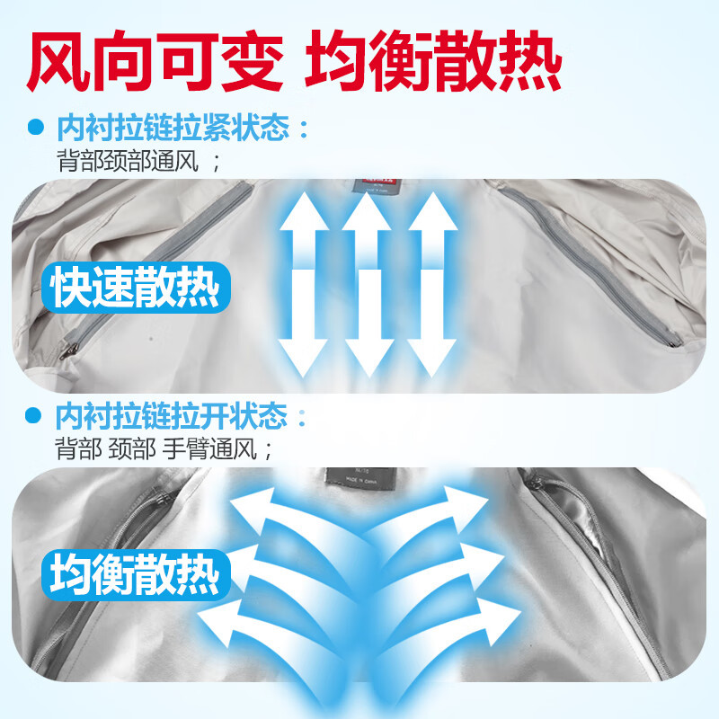 Gran litio (Devon) aire acondicionado eléctrico 5950 fresco (precio especial L) tamaño L (sin batería, sin carga)