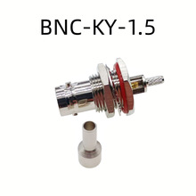 ȫ�~���l���^BNC-KY-1.5 BNC/Q9ĸ�^��ˮ����ĸ�����ǽ�RG316/174