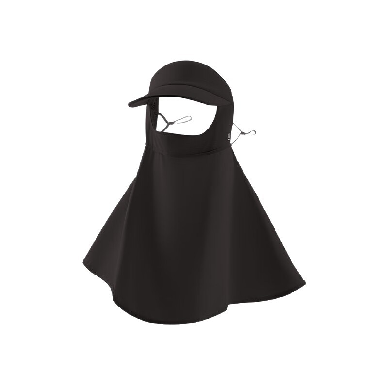 Kk & uvno máscara de protección solar cara completa al aire libre protección UV cara Gini protector de cuello de seda de hielo con cuello 2024 nuevo