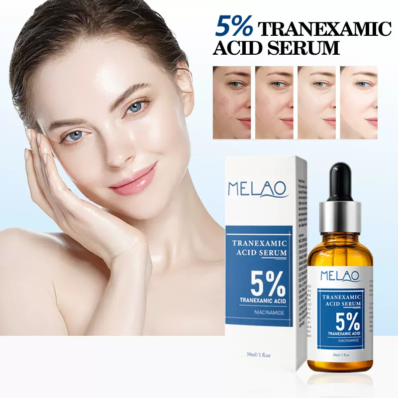 跨境传明酸原液 面部护肤改善暗沉提亮肤色5%氨甲环酸精华液 现货