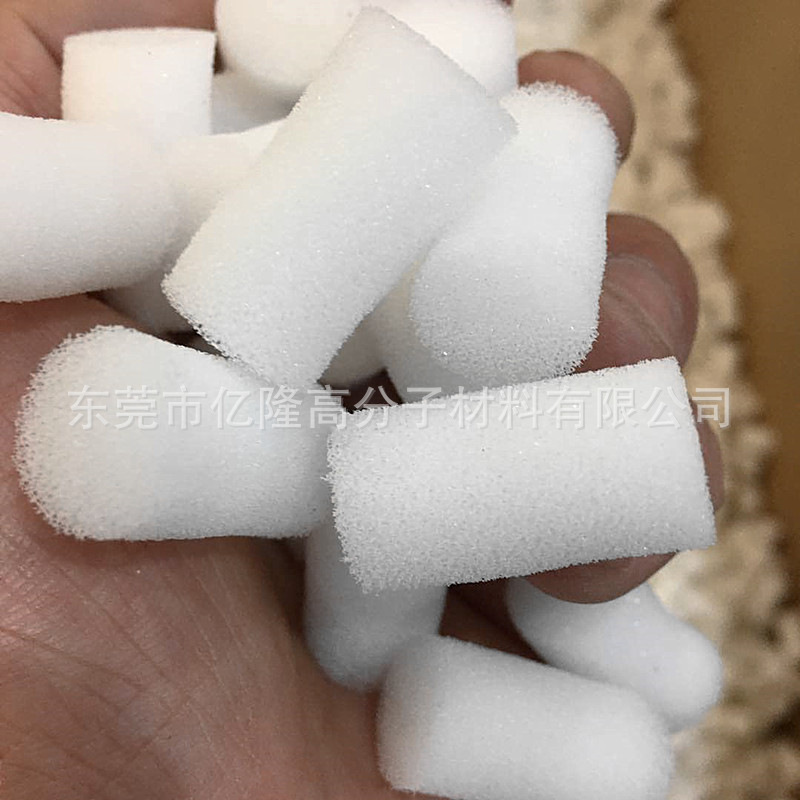 污水处理过滤海绵管厂家批发 管道净化除油污空心圆柱海绵定 制