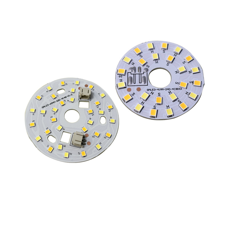 Suministro de placa de lámpara de baja tensión CC CC de presión constante placa de lámpara de dos colores placa de fuente de luz led placa de lámpara de 24V garantía de tres años