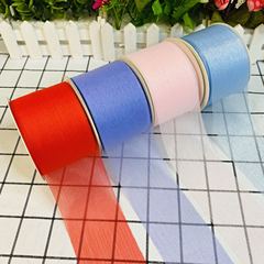 6cmシワ糸ハンドメイドヘアアクセサリーDIYアクセサリー作りリボンリボン蝶結びギフト包装ハンドメイドローズリボン