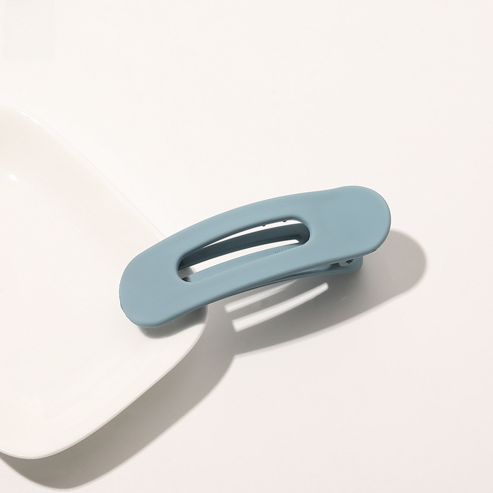 Qiyue matt värvi küljeklamber suur juuksenõel pesu näoklamber küljeklamber lihtne tukk juuksenõel pardilindiga peakate_voghion.com