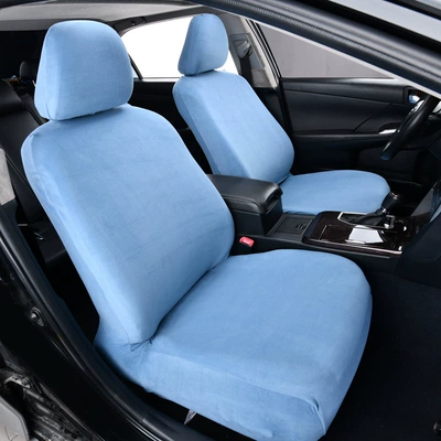 Universal seat cover driver and passenger seats, high-elastic - derong-lake-blue-front-row-model-a-1-piece-one-size-fits-all-universal