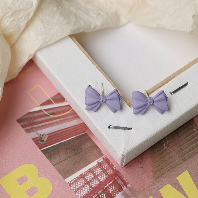 Wisteria Bow-Silver Needle
