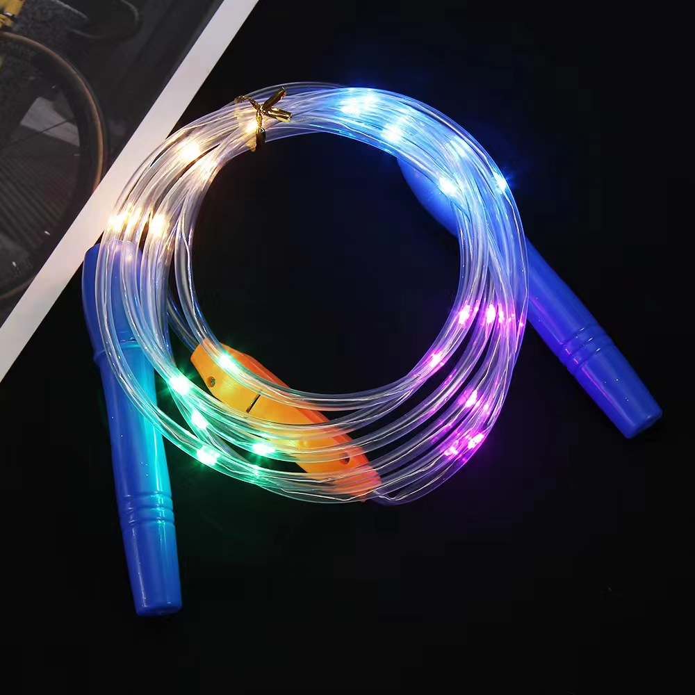 빛나는 로프 건너 뛰기 B 블루