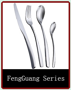 FengGuang Series stainless steel flatware sets factory fork knife and spoon