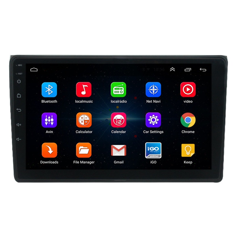 Aplicable a la navegación GPS de 02-08 Audi A4 Android que invierte la máquina todo junto del jugador del coche MP5 en el extranjero