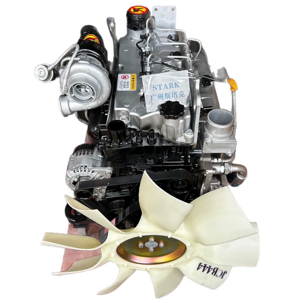 Двигатель JCB444 подходит для экскаваторов JS85, JS130LC, аксессуары для двигателя 93 кВт EFI.