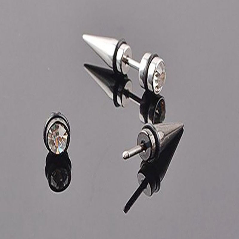 Labret piercing jewelry detail image