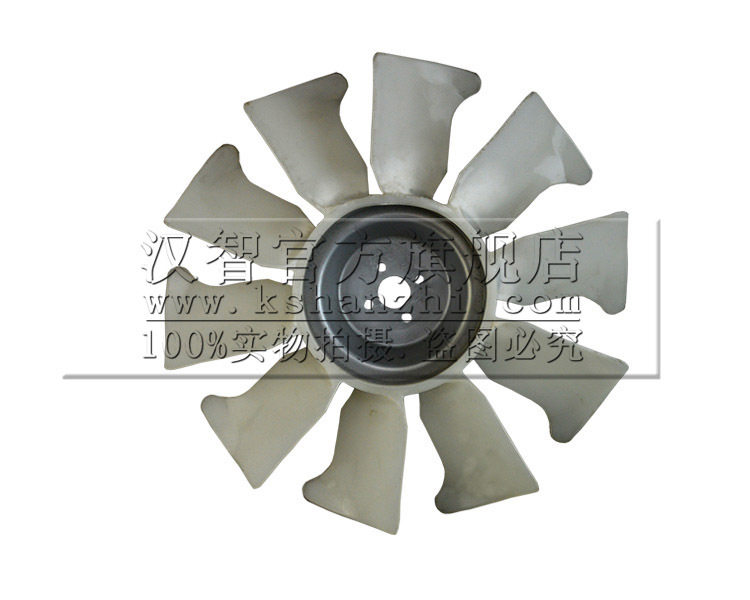 10 paletas de ventilador de carretilla elevadora 32A48-00300 para accesorios de disipación de calor de carretilla elevadora Mitsubishi F18C 14E S4S