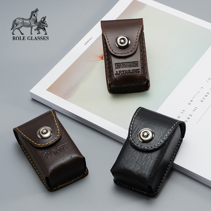 New men's reading glasses box nine styles optional leather magnetic metal high sense reading glasses box wholesale women New men's reading glasses box nine styles optional leather magnetic metal high sense reading glasses box wholesale women