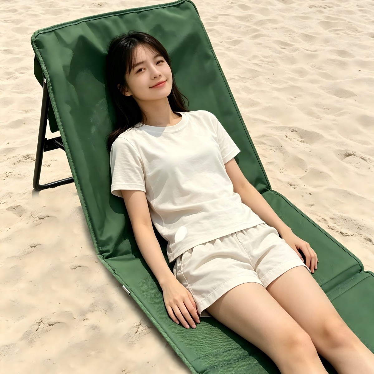 [Cross-border] Outdoor beach chair, beach mat, camping mat, foldable and portable stool, picnic mat, thickened