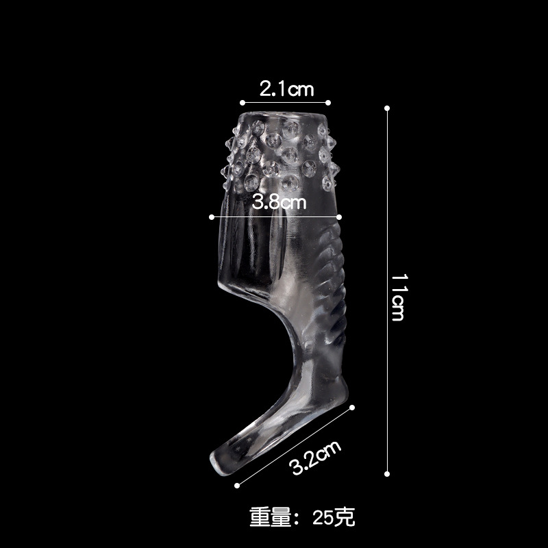 Wolf Tooth Lotus Sleeve Set, Textured TPE Couples Toy, Manual Non-Vibrating Design — detail image 11