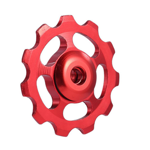 Mountain bike rear derailleur guide wheel, aluminum mountain bike derailleur hub, 11 teeth cycling equipment