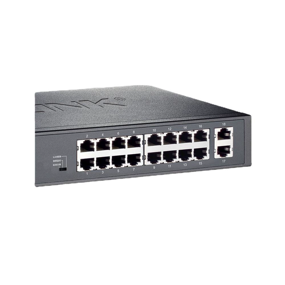 TL-SG1218P full Gigabit 16-port PoE switch VLAN isolation video surveillance industrial multi-interface