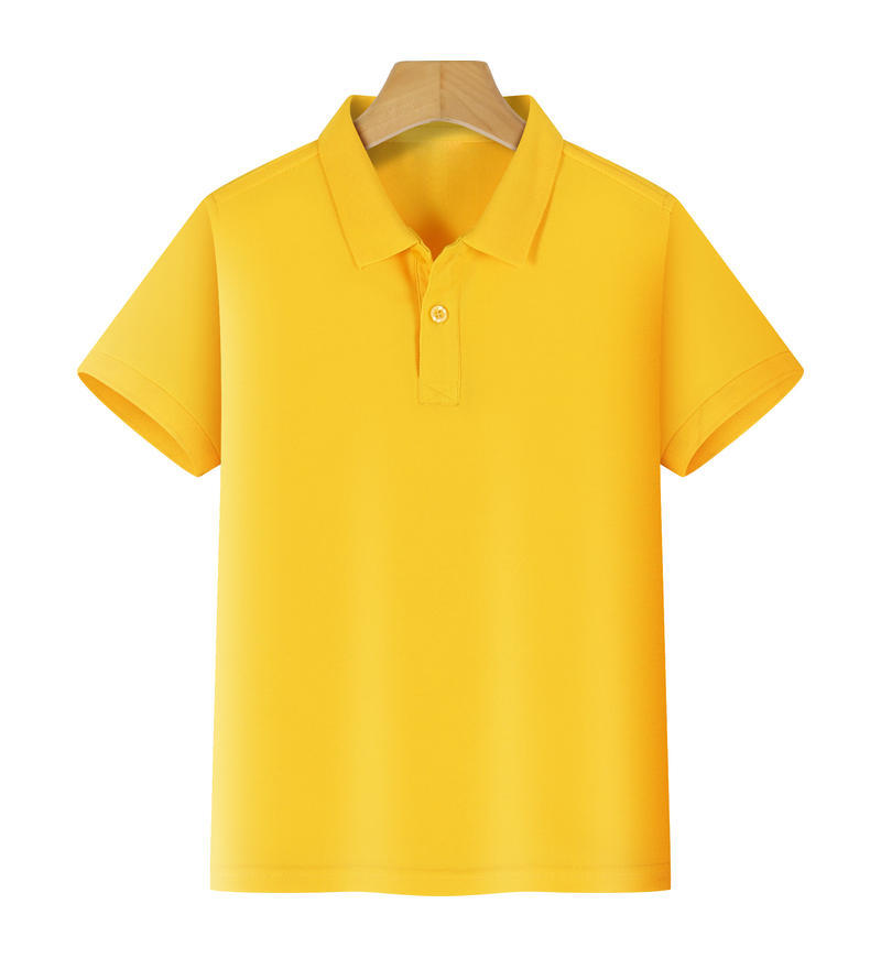 Camiseta de polo infantil personalizada uniformes de escuela de jardín de infantes uniformes de manga corta transfronterizos camisetas culturales logotipo impresa