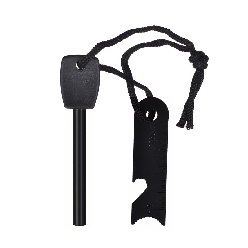 Striscia di magnesio, asta di magnesio per fuoco, campeggio all'aperto, selce, strumento di misurazione della sopravvivenza, apribottiglie, impermeabile_voghion.com