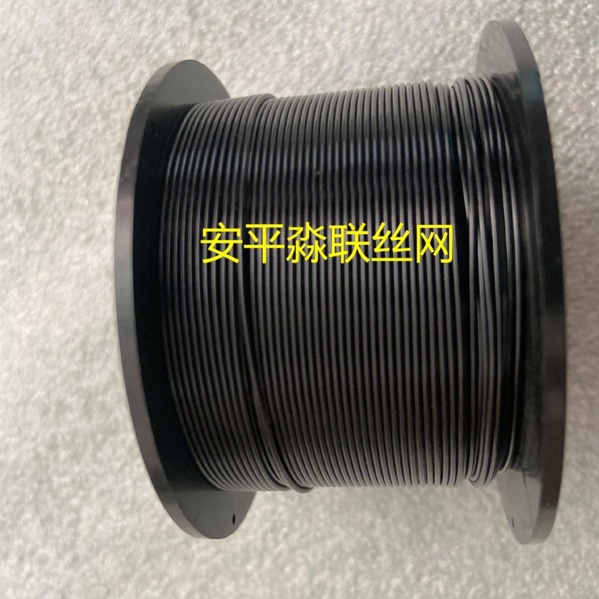 厂家直发光纤附挂机专用捆扎丝轴丝黑色烤漆丝全自动附挂机专用丝