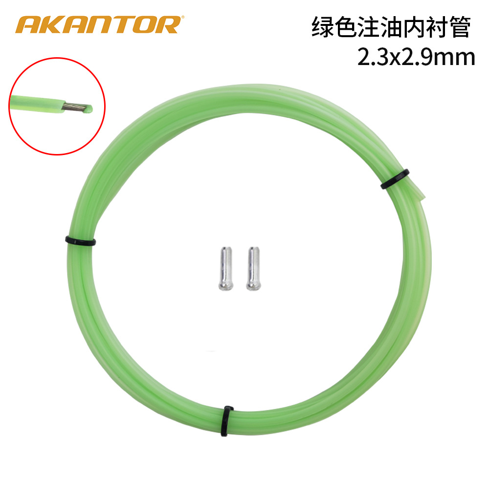 3 metros de largo bicicleta blanco cableado interior catéter revestimiento blanco tubo PVC pescado hueso catéter núcleo manga de protección