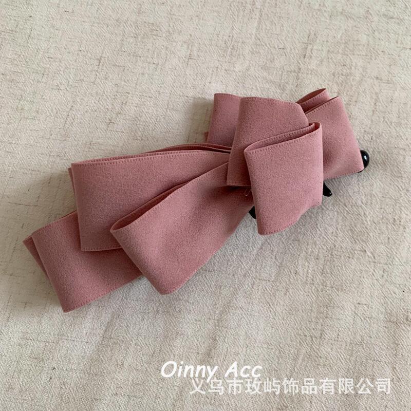 Jennie同款黑色蝴蝶结香蕉夹竖夹高马尾发夹2025年新款发量多头饰|undefined