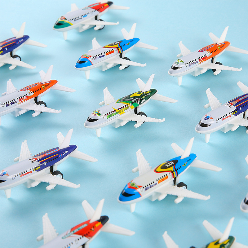 Factory Douyin Cross-border Alloy Car Iron Car Car Back Car Children's Baby Cartoon Mini Toy Car