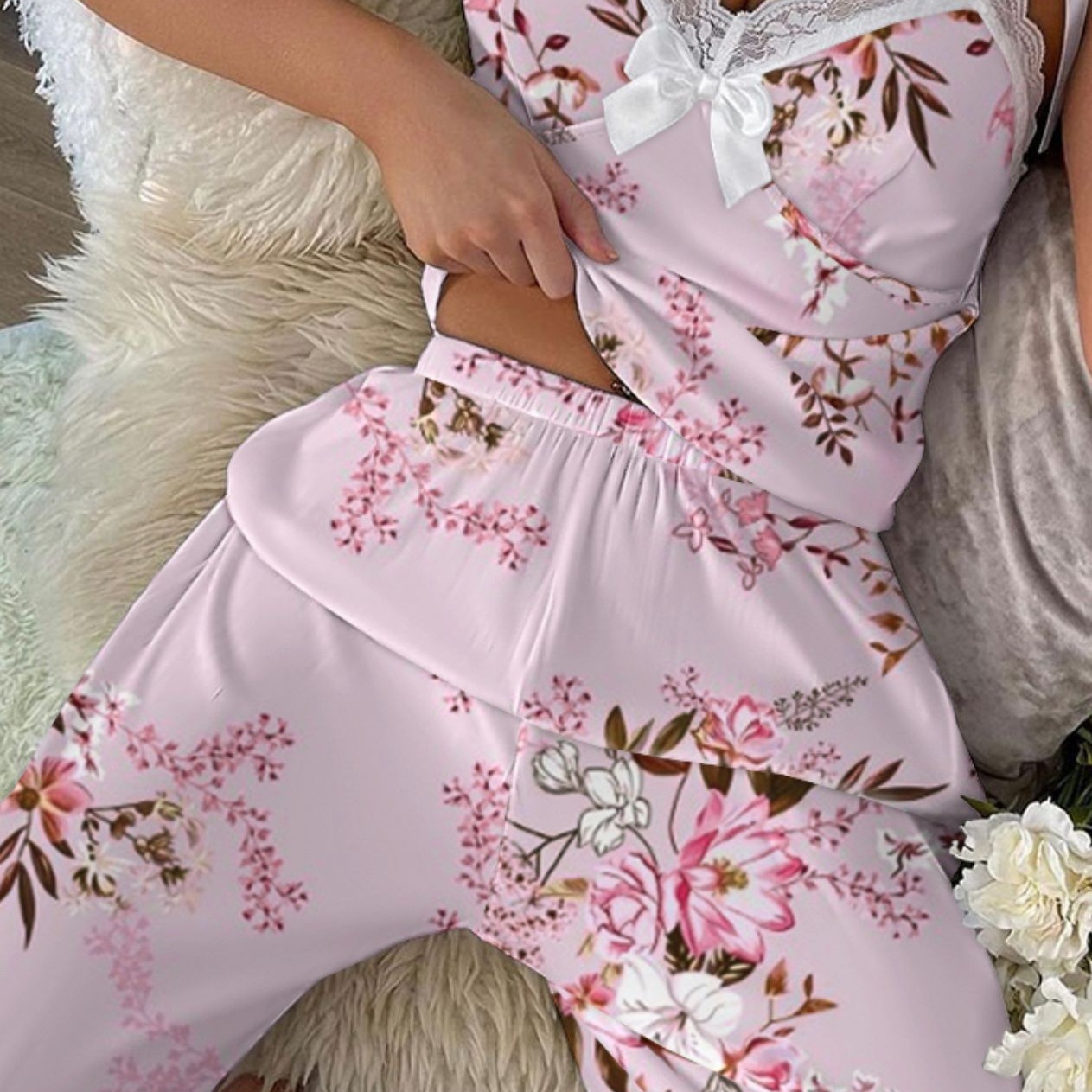 Summer sexy lace pijama