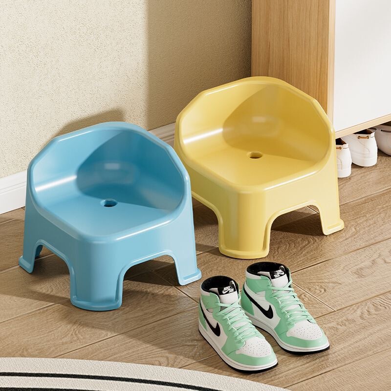 Thickened Children's Plastic Stool, Household Small Chair, Small Bench, Living Room Seat, Low Stool, Sofa, Shoe Changing Stool, Bath Stool Thickened Children's Plastic Stool, Household Small Chair, Small Bench, Living Room Seat, Low Stool, Sofa, Shoe Changing Stool, Bath Stool