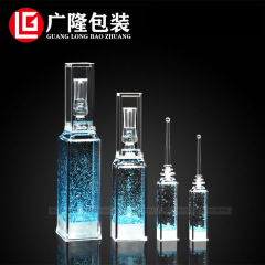 Factory Cosmetic Square Syringe 2ml 5 Transparent Bottle 10 Plastic ml Bottles High Transparency Disposable Products