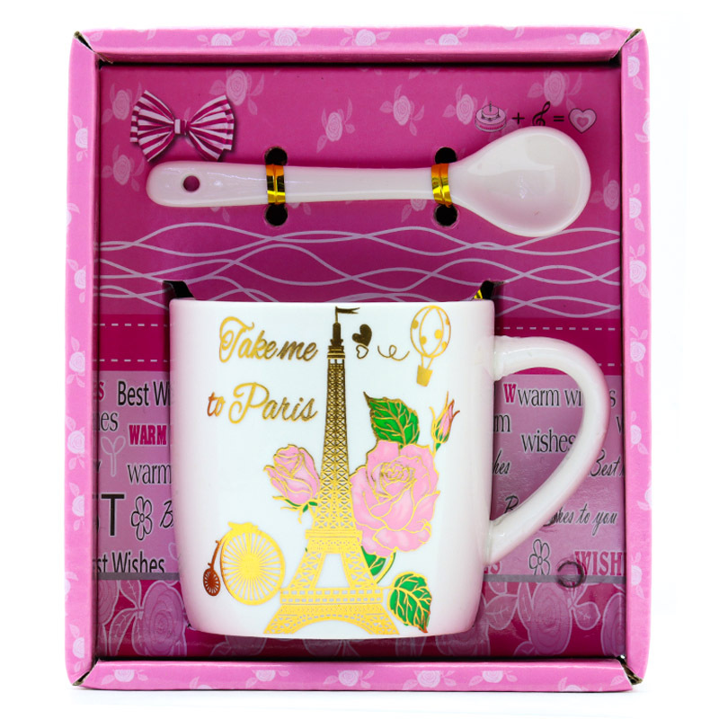 埃菲尔铁塔咖啡杯套装