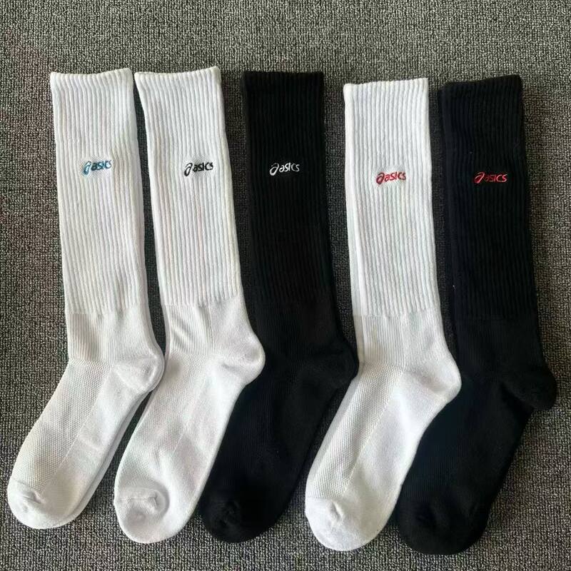 Foreign Trade Plain Socks, Simple Packaging, Aishike High-Tube Volleyball Towel-Soled Sports Socks, Men's and Women's Long Socks, Wholesale Sports Cotton Socks Foreign Trade Plain Socks, Simple Packaging, Aishike High-Tube Volleyball Towel-Soled Sports Socks, Men's and Women's Long Socks, Wholesale Sports Cotton Socks