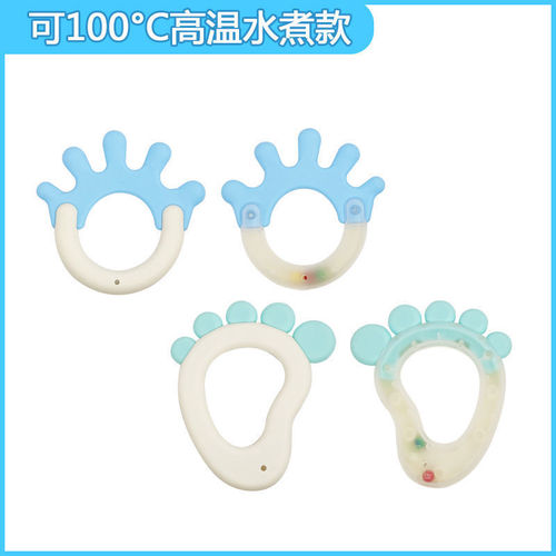 Newborn Baby Toys Rattles for 0-1 Year Old Boys and Girls, suitable for 3-6-12 Months, Educational and Chewable Soft Teether