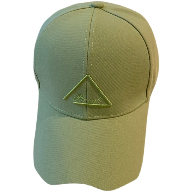 Sombrero femenino verano calle moda marca pareja personalidad bordado gorra de pico coreano protección solar ala curva gorra de béisbol Masculino